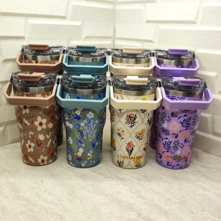 تراول ماگ سیتارا گل دار